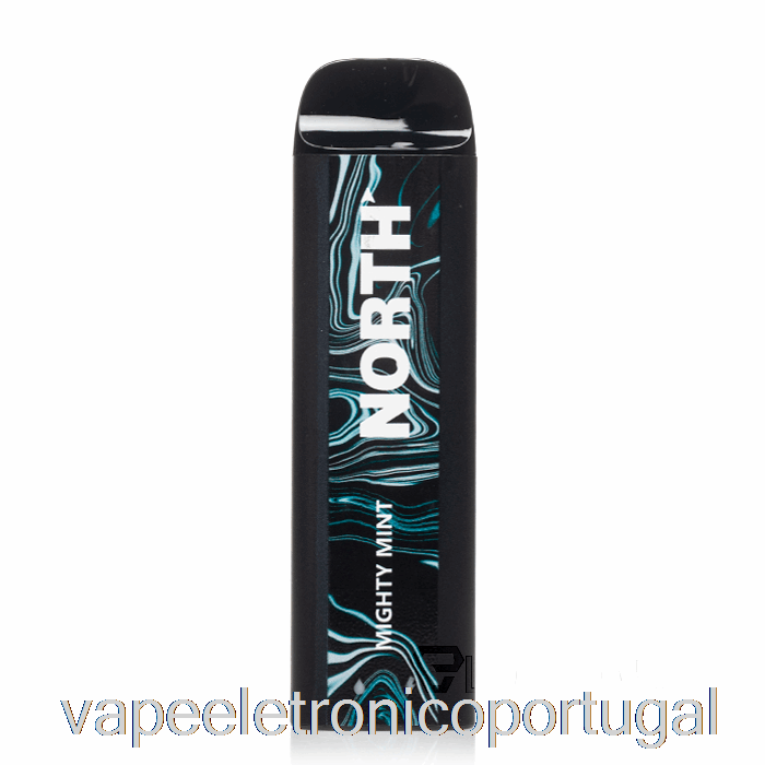 Vape Eletrônico North 5000 Descartável Poderoso Mint